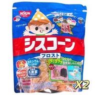 日清 - 甜味粟米片 220gX2包  （9 種維他命 10 億乳酸菌配合）【平行進口】