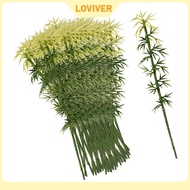 100 Pieces Model Bamboo TreesMini Artificial Architecture Trees for DIY Craft Home Decoration Scener