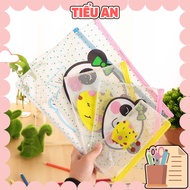 Cute Animal Mesh File Cover (A4 Size. A5, A6)