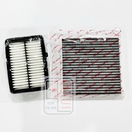 Engine Air Filter + Aircon Charcoal Filter for Honda Vezel Freed Shuttle Fit City (Petrol &amp;Hybrid)