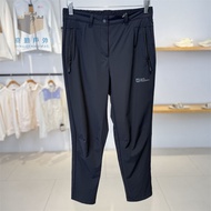 กางเกงขายาวลำลองสำหรับผู้หญิง Jack Wolfskin ฤดูใบไม้ผลิและฤดูร้อน กางเกงขายาวสำหรับเดินป่ากลางแจ้ง ก