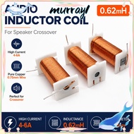 MURRAY Speaker Crossover Inductor Coil, 4-6A Pure Copper Audio Inductor Coil, 0.62MH 0.75mm Inductor