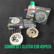 LC135 4 SPEED ESR COMBO SET HYPER CLUTCH 4T CLUTCH PLATE AUTO CLUTCH