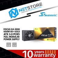SEASONIC FOCUS GX-1000 ATX 3.0 GOLD PCIE 5 POWER SUPPLY -  FOCUS GX-1000