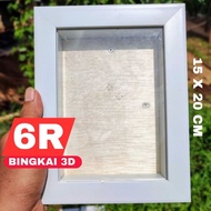 3d FRAME SIZE 6R (15X20) / 3D PIGURA FRAME 6R SCRAPBOX MAHAR