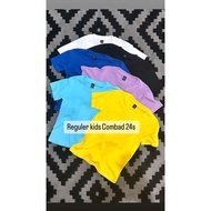 KATUN Plain children's t-shirts 100c/o 30s combed cotton PACKAGE 100 CONTENTS 6 PCS AGES 1 2 3 4 5 6