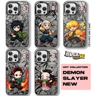 Case Demon Slayer HC623 IMD Redmi Note 14 13 12 11 10 9 9A 9C 10A 10C Premium Matte Black HP Casing 