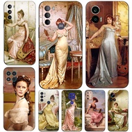 Case For Motorola Moto E6 PLAY Plus E6S E6I Phone Cover Soft Silicone Black Tpu Aristocratic women i