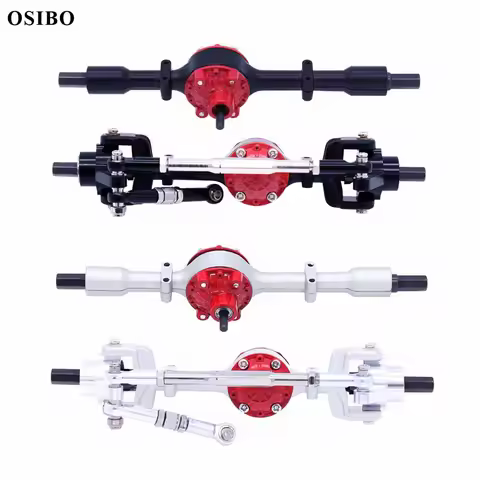 WPL Metal Front and Rear Axle Set for WPL C14 C24 C34 C44 B14 B24 1/16 RC Car Upgrades Parts Accesso