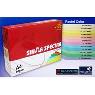 (Clearance Sale) 1 ram Of A4-Color sinaspectra Printing Paper Quantitative 80gsm Beautiful Thick Company Standard Goods