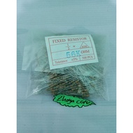 50pcs resistor 1/2watt 56k/ resistor 56k 1/2watt