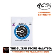 Martin Guitar Authentic Acoustic  Superior Performance MA175 Custom Light Gauge Acoustic Guitar Strings 80/20 Bronze 11-52