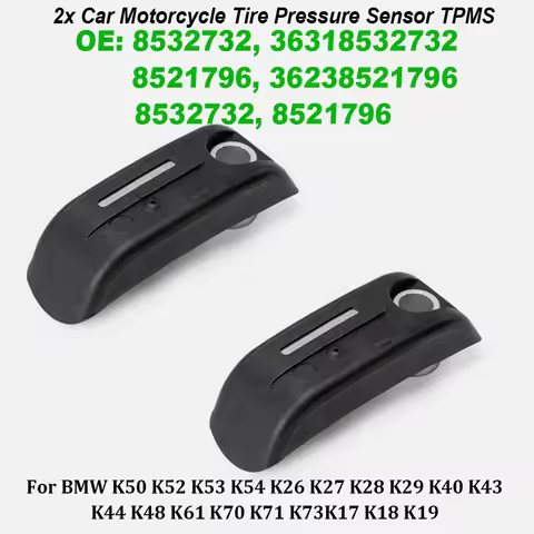 2PCS 8532732 8521796 Car Motorcycle Tire Pressure Sensor TPMS 36318532732 36238521796 For BMW K50 K2