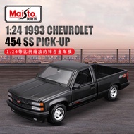 Maisto 1:24 1993 Chevrolet 454ss Pengangkut Trak Pickup Simulasi Paparan Model Kereta Aloi