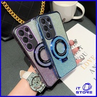 Casing Samsung S25 Ultra S25 S25 Plus Clean Case With Holder