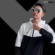 เสื้อแจ็กเก็ตกีฬาลําลอง มีฮู้ด Ma-i เทรนเกาหลี ญี่ปุ่น สไตล์คลาสสิก สําหรับผู้ชาย และผู้หญิง