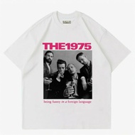 THE 1975 T-SHIRT | BEING FUNNY IN FOREIGN LANGUAGEa | T-SHIRT BAND | T-SHIRT 1975 | STREETWEAR T-shi
