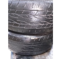 USED TYRE SECONDHAND TAYAR CONTINENTAL CONTI CROSS CONTACT LX2 225/55R18 40% BUNGA PER 1 PC