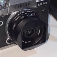 Square Metal Lens Hood Compatible with Fuhengda 27MM F2 18mm F2.8 Lens Head for Fuji XF Interface Op
