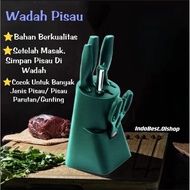 Kitchen Knife Set / Pisau Dapur Stainless Steel Set 6 In 1