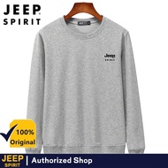 JEEP SPIRIT casual sportswear men's hoodie pullover street wear solid color hoodie hip-hop basic hoo