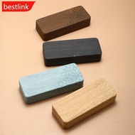 BESTLINK Vintage Floral Print Glasses Case Simple Rectangular Glasses Storage Box Scratch-Resistant 