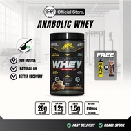 NPL Anabolic Whey gH 4lbs/2lbs (1.8kg/908g) Lean Muscle Growth, Creatine Stack, Halal Whey Protein