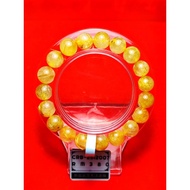 【818泰国佛牌】钛晶 水晶手串 Golden Rutilated Quartz Bracelet CRB-2512007