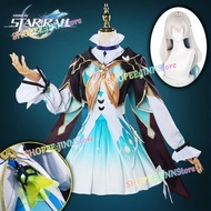 - JINN - FIREFLY Cosplay Costume Honkai Star Rail Cosplay FIREFLY Dress+Wig Accessories Cosplay Full
