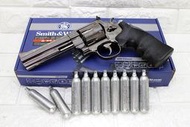 2館 UMAREX Smith &amp; Wesson M629 5吋 左輪 CO2槍 黑 + CO2小鋼瓶 ( 左輪槍BB槍
