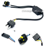 [ DELSER MOTOR ] Converter adapter cable Conversion from H4 socket to H11 and HB3 9005 adapter cable