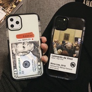 iPhone 11 Pro Max X XR XS 7 8 Plus TPU Casing US Dollar No Photo Transparent