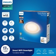 PUTIH Philips Smart Wifi LED Downlight 17W - Tunable White (White)