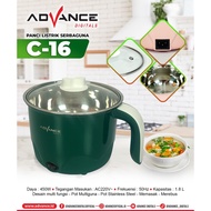 Advance Multifunction Electric Pot C16 1.5L Steamer Pot Electric Pot