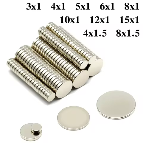 Super Powerful Round Magnet Neodymium Magnet NdfeB N35 Strong Permanent Magnetic imanes Refrigerator