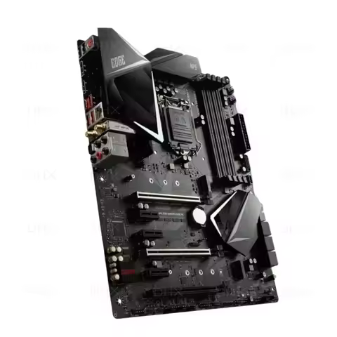 LGA 1151 128GB DDR4 ATX Mainboard For MSI MPG Z390 GAMING EDGE AC Motherboard 100% Tested Fast Ship