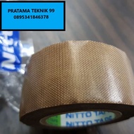 NITTO DENKO BROWN HEAT RESISTANT TEFLON TAPE 1/2" INCH IN 13 MM