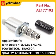 AL177192 Solenoid Valve For John Deere 1204 1354 6100D 6130D 6630 6830 6930 7130 7230 7430 7530 4.5L
