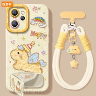 2026 Pony Suitable for oppoReno15 Phone Case reno14pro New Style 13 Liquid reno12 Silicone 11 Protec