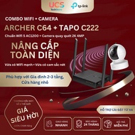 Combo TP-Link Archer C64 + Tapo C222 – Gigabit WiFi + 4MP AI Camera