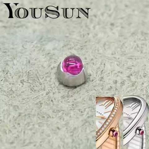 Watch Accessories Right Adjustment Time Head Used For BV Bvlgari SERPENTI Gold Plated SERPENTI LVCEA