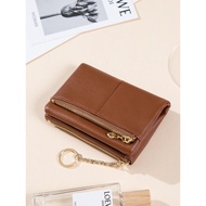 dompet dompet wanita Reka bentuk ritsleting wanita retro memegang dompet kecil duit syiling