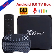 Original X96 MAX Pl 4GB 64GB 32GB Smart TV Box Android 9.0 Amlogic S905X3 Quad Core Wifi 4K  X96Max Pl Set top box