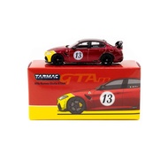 Tarmac Works 1/64 Alfa Romeo Giulia GTAm - Red/Yellow (GLOBAL64)