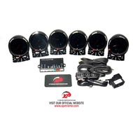 METER DEFI 248ST OBD2 TURBO SET (6PCS) [OIL TEMP,OIL PRESS,WATER TEMP,BOOST,VOLT,RPM] + CONTROLLER +