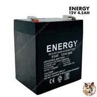 E8 E1400 AUTO GATE ENERGY Back Up Battery 12V 4.5AH Rechargeable Sealed Lead Acid Battery - AUTOGATE