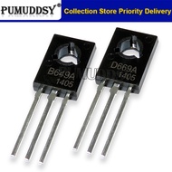 50PCS 2SB649 2SD669 2SB772 2SD882 TO-126 B649 D669 B772 D882 TO126 New And Chipset