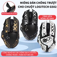 ️Logitech G502 HERO Mouse Anti-Slip Sticker - Grip Tape Absorbs Hand Sweat, Enhances Grip & Protects