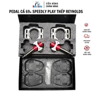 Fish Pedal for road bike 69+ speedly play steel reynolds