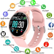 LIGE Fashion Sports Smart Watch Women Men Fitness tracker Heart rate monitor Blood pressure function smartwatch man For iPhone